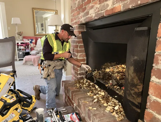 Safe screening installation by Wildomar Chimney Sweep in Wildomar, CA