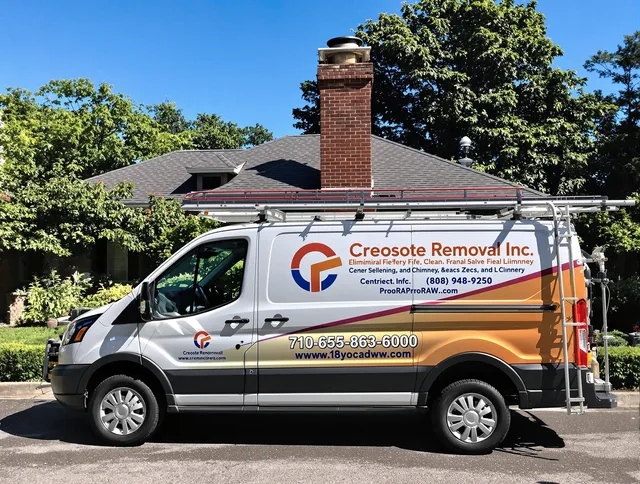 Wildomar Chimney Sweep technician removing creosote safely in Wildomar, CA