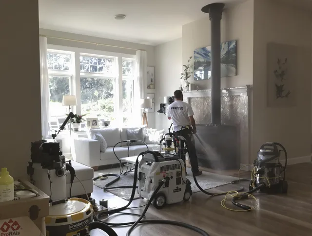 Soot removal service by Wildomar Chimney Sweep for a fireplace in Wildomar, CA